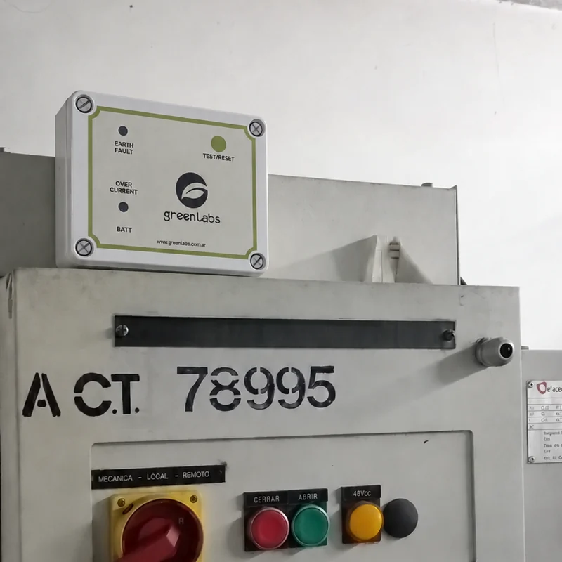 Short-circuit detector for ground-level and underground networks — DET-SB