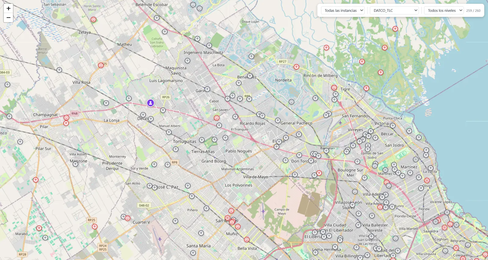 Asset, support-ticket and field-crew management system — SGA