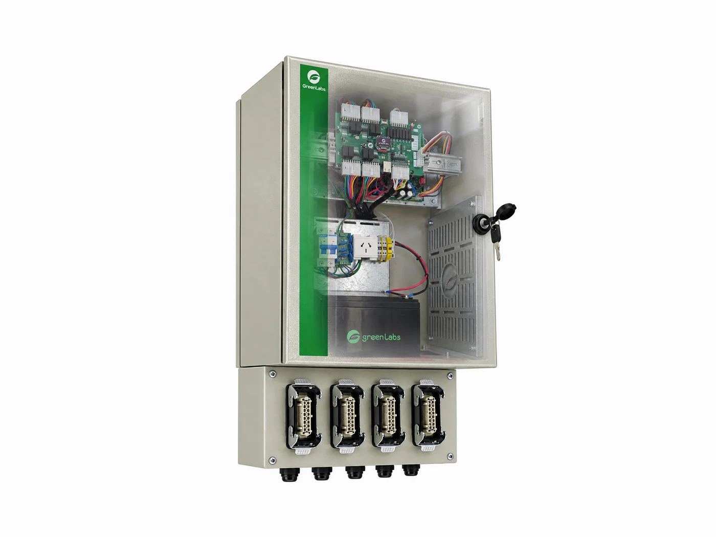 Remote control RTU for MV distribution centers